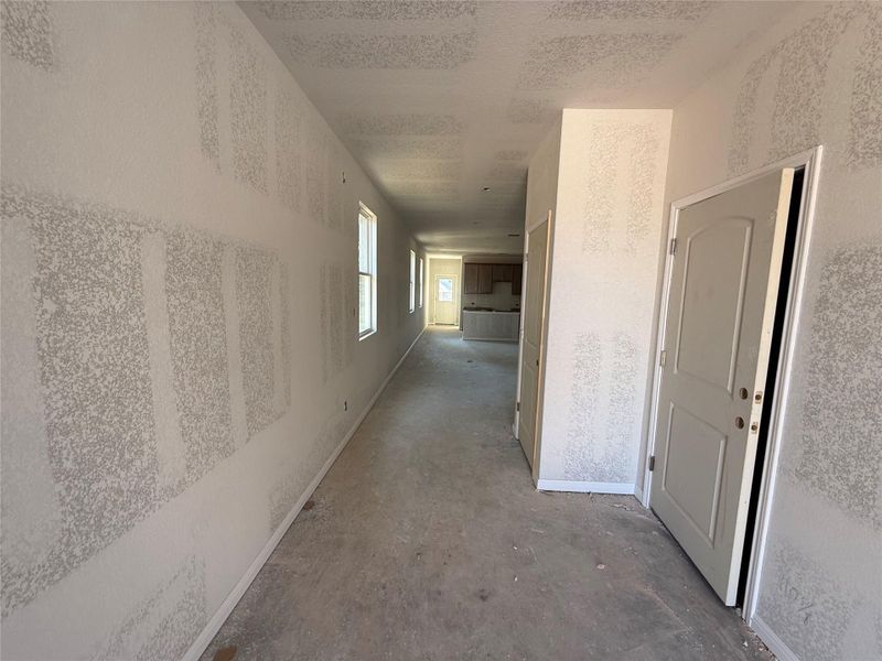 In-progress construction of a new home in The Cottages at La Cima, San Marcos, TX (Image 18).