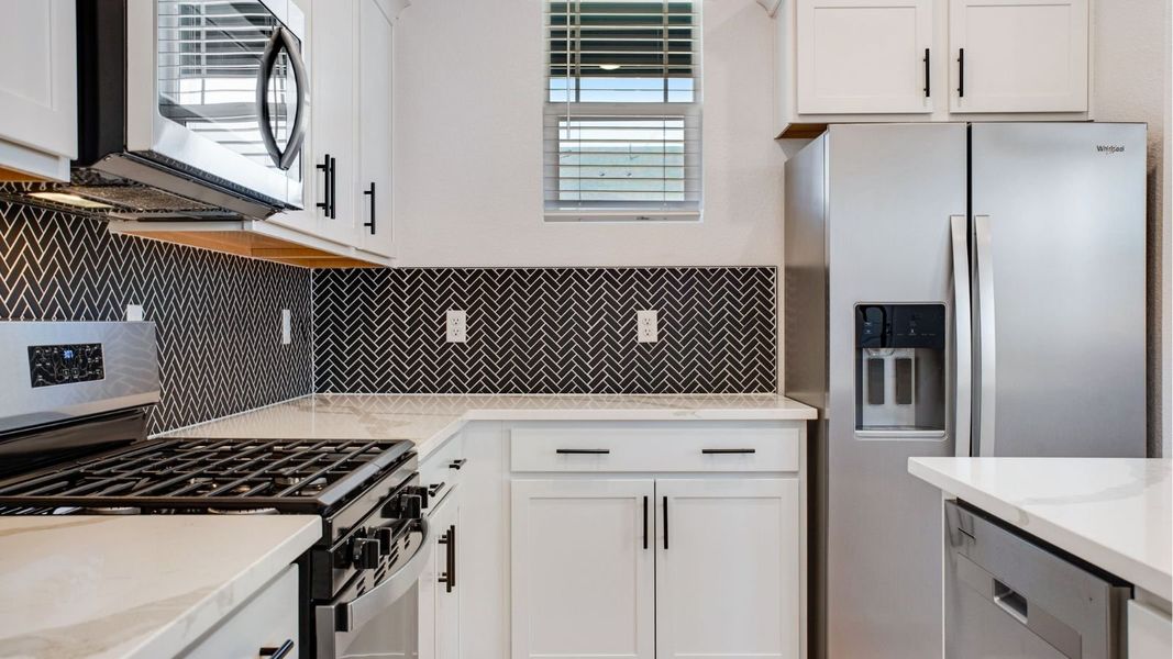 Furnished interior view inside a new home in Horizon Uptown, Aurora (Image 9).