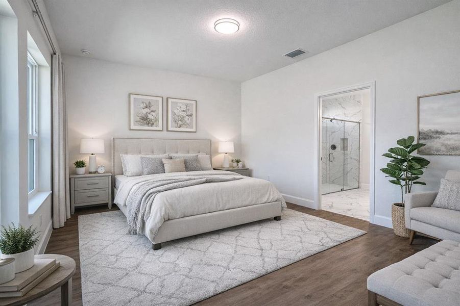Furnished interior view inside a new home in , Citrus Springs (Image 8).