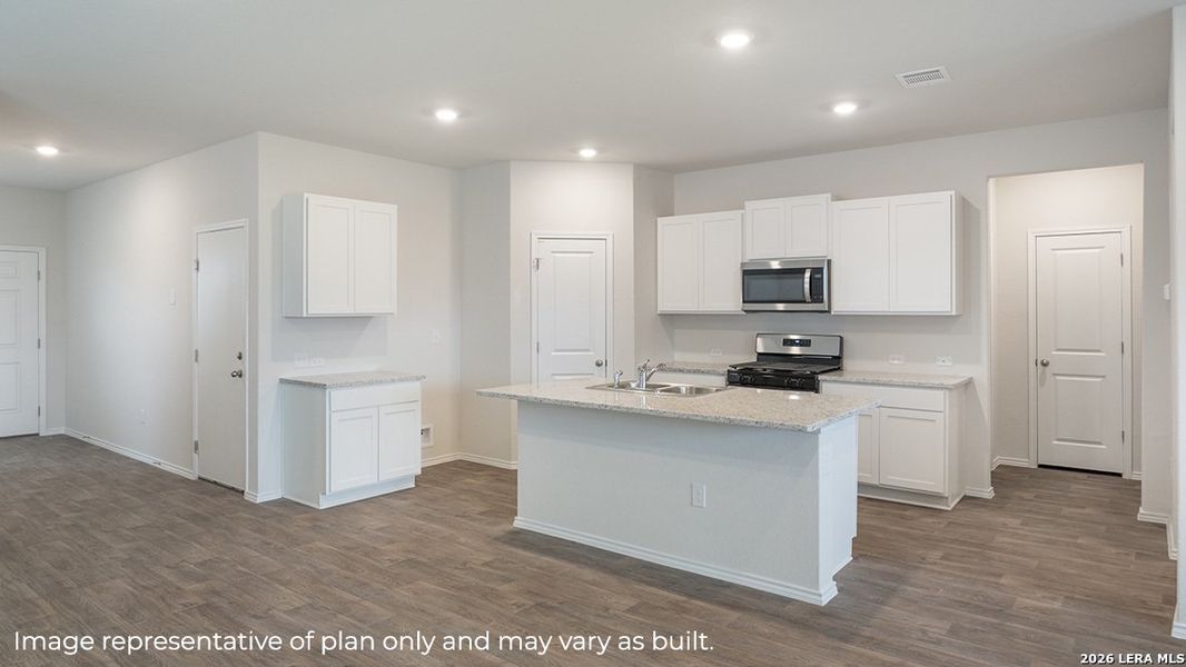 Furnished interior view inside a new home in Seneca Trails, San Antonio (Image 8).