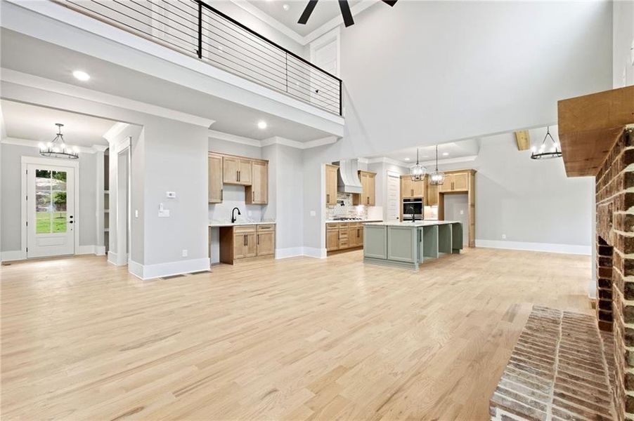 Spacious, unfurnished interior of a new home in , Flowery Branch (Image 40).