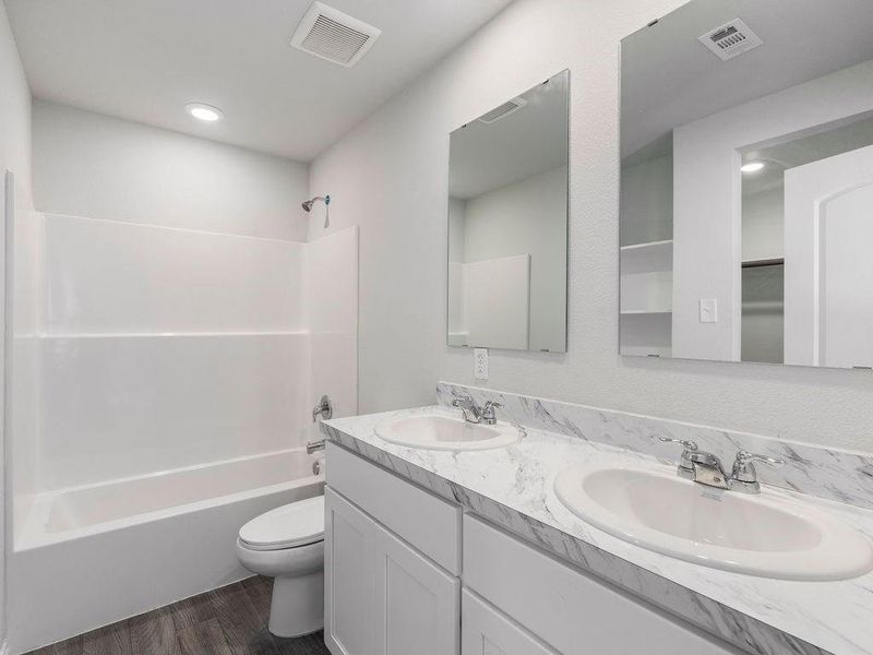 Furnished interior view inside a new home in Stoney Ridge, Hudson (Image 6).