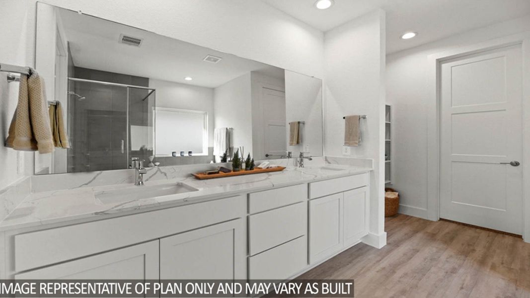 Furnished interior view inside a new home in River Ranch Estates, Dayton (Image 22).