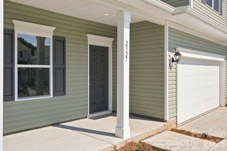 Exterior details and patio area of a home in Catawba Trace, Catawba (Image 4).