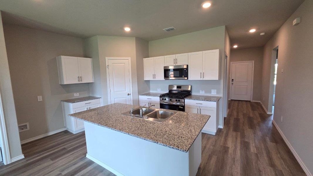 Furnished interior view inside a new home in Rosewood at Beltmill, Fort Worth (Image 5).