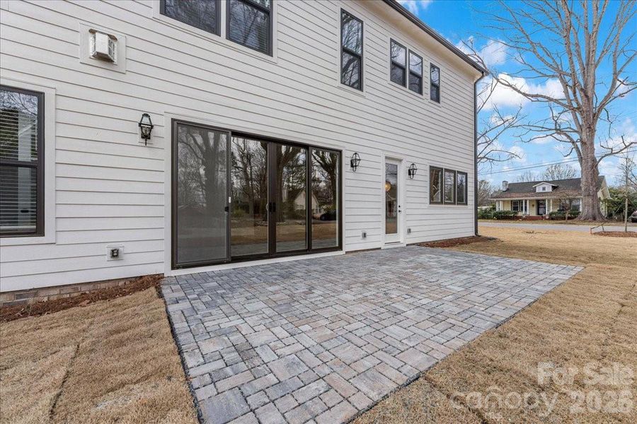 Exterior details and patio area of a home in , Charlotte (Image 27). Exterior details and patio area of a home in , Charlotte (Image 27).