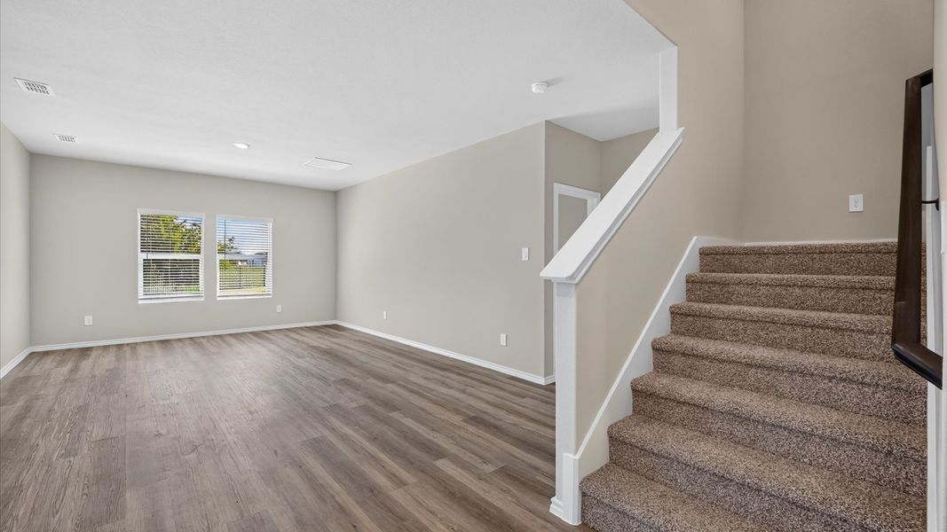 Spacious, unfurnished interior of a new home in Bella Vista, Granbury (Image 31). Spacious, unfurnished interior of a new home in Bella Vista, Granbury (Image 31).