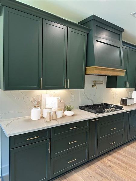 Close-up of interior finishes inside a home in , Gainesville (Image 17).