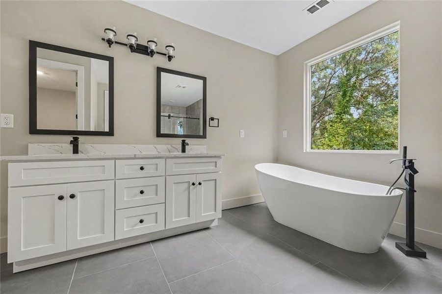 Furnished interior view inside a new home in , Decatur (Image 6).