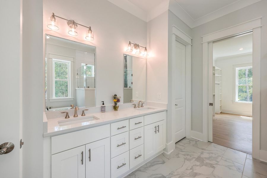 Furnished interior view inside a new home in , Mount Pleasant (Image 10).