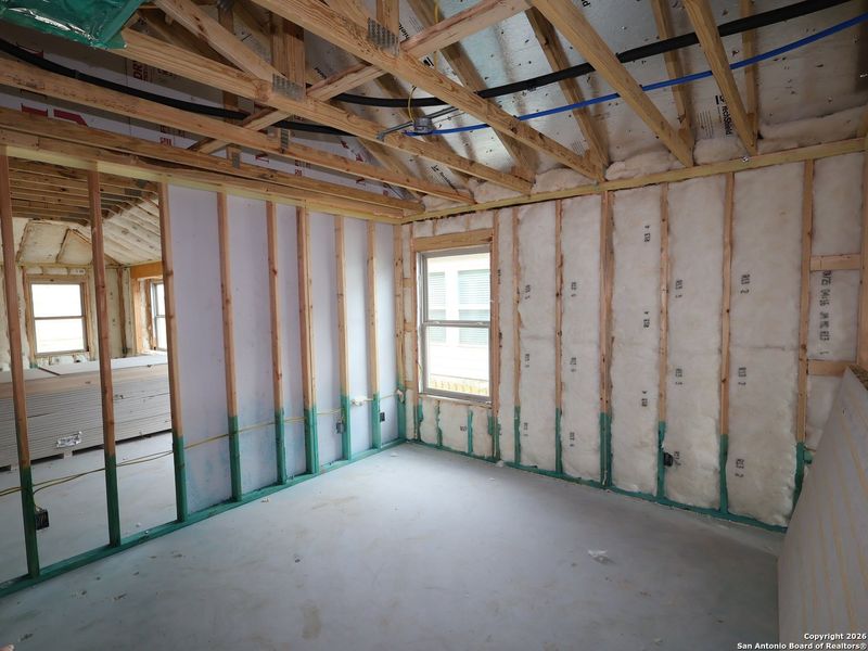 In-progress construction of a new home in Greenspoint Heights, Seguin, TX (Image 24).