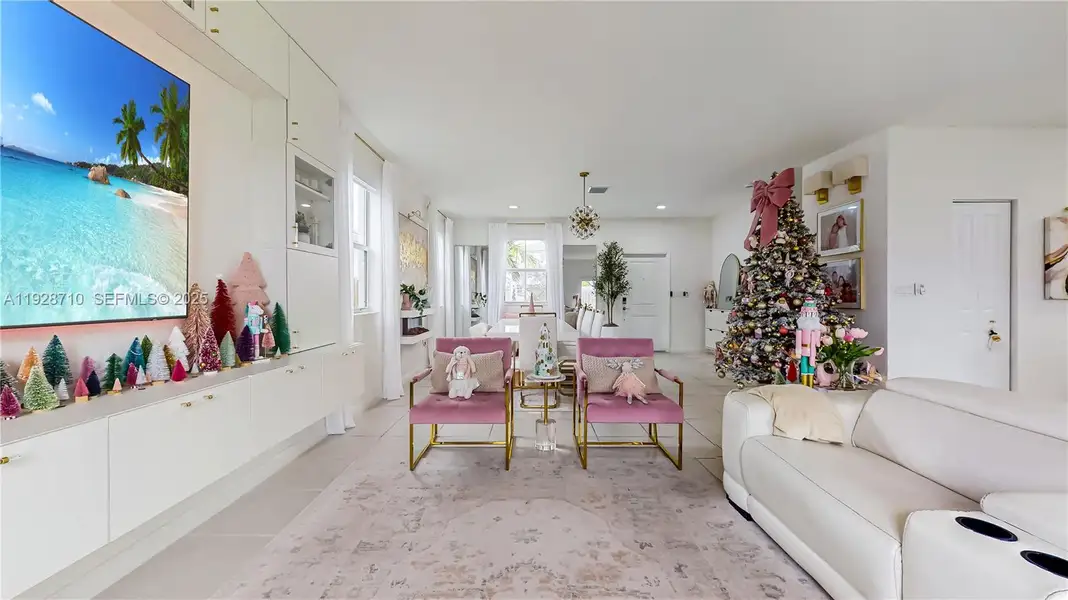 Furnished interior view inside a new home in , Homestead (Image 6). Furnished interior view inside a new home in , Homestead (Image 6).