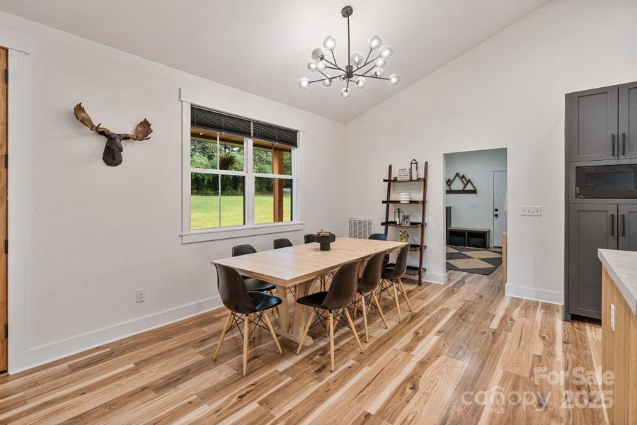 Furnished interior view inside a new home in , York (Image 19).