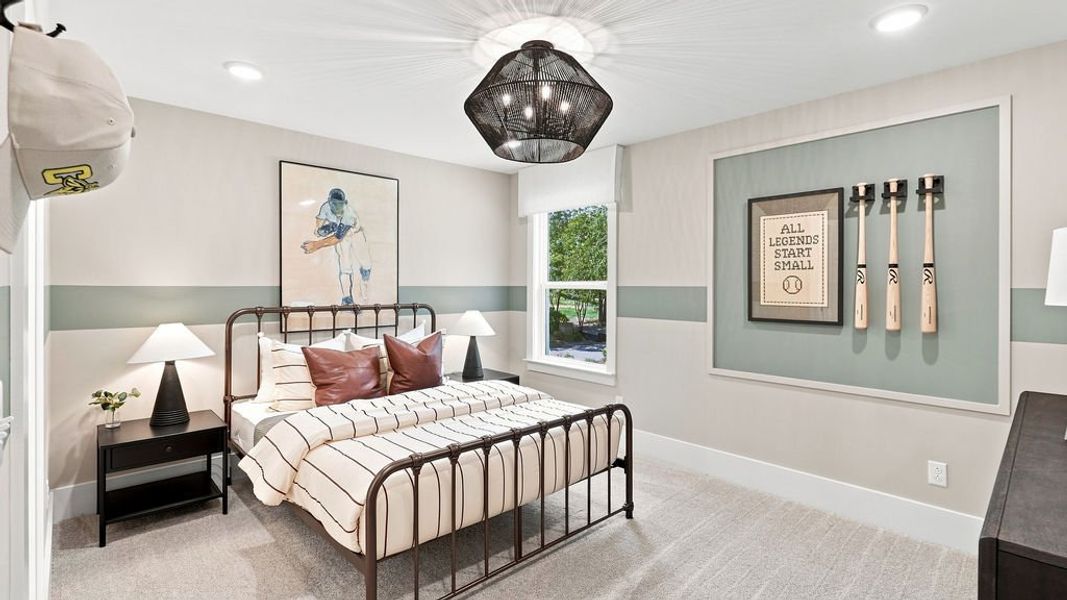 Representative furnished interior of a home built from the Vanderbilt by Pulte Homes in Fishers Wood, Columbia (Image 35).