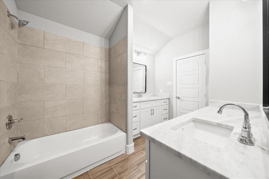 Furnished interior view inside a new home in , Fort Worth (Image 5). Furnished interior view inside a new home in , Fort Worth (Image 5).