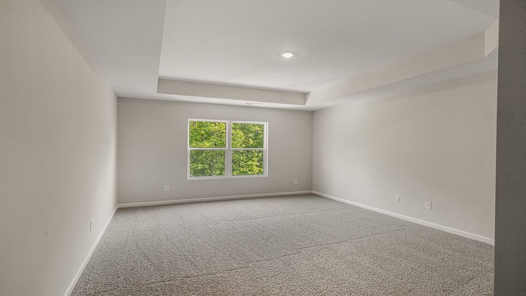 Spacious, unfurnished interior of a new home in Echo Glen, Stockbridge (Image 20). Spacious, unfurnished interior of a new home in Echo Glen, Stockbridge (Image 20).
