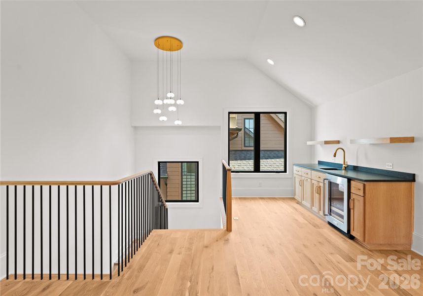 Furnished interior view inside a new home in , Charlotte (Image 10).