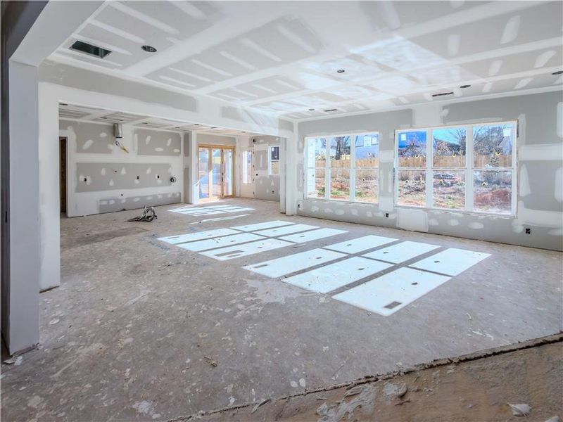 In-progress construction of a new home in , Marietta, GA (Image 10).