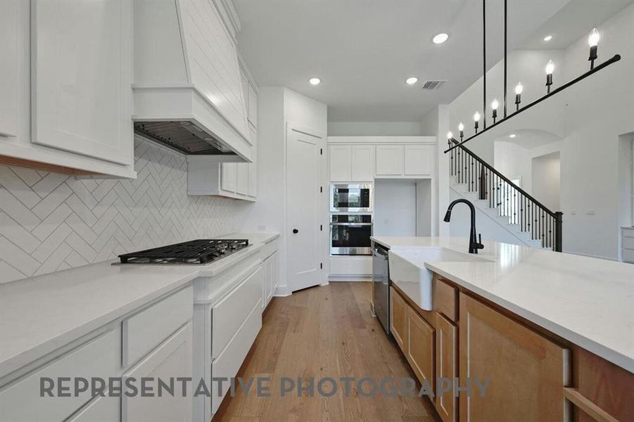 Furnished interior view inside a new home in Quail Hollow, Rockwall (Image 6).