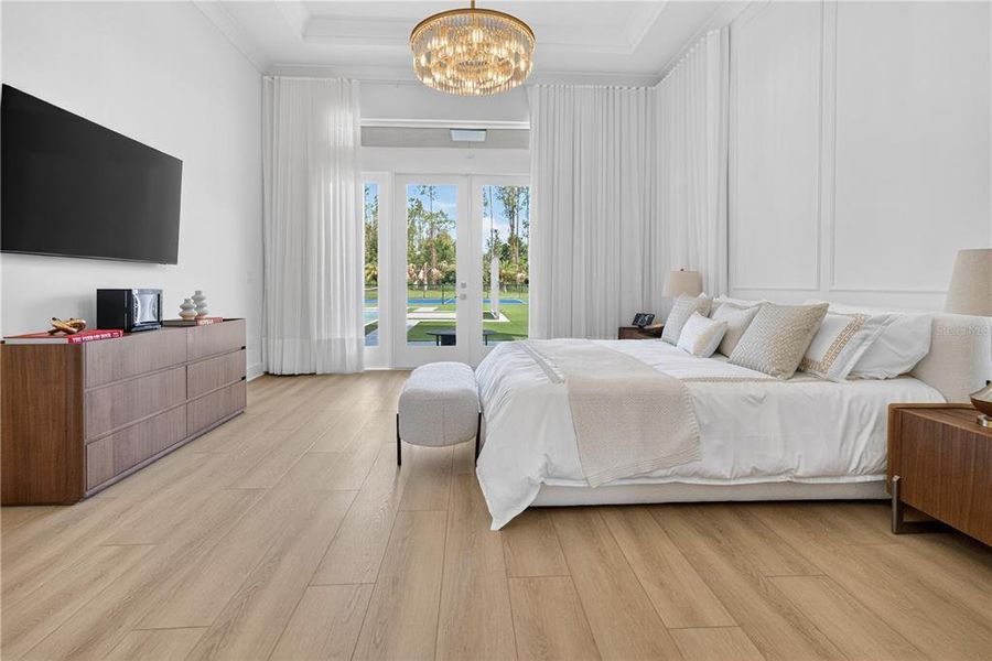 Furnished interior view inside a new home in , Montverde (Image 13).