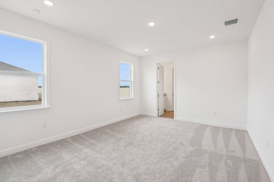 Representative unfurnished interior of a home built from the Naples by Maronda Homes in Coastal Communities, Edgewater (Image 28).