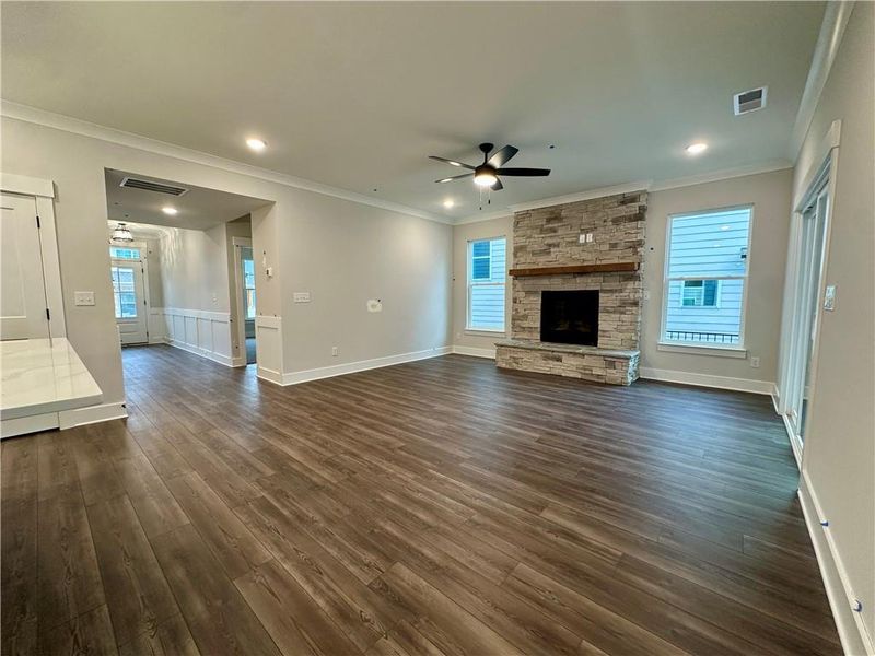 Spacious, unfurnished interior of a new home in Marble Tree, Ball Ground (Image 22).