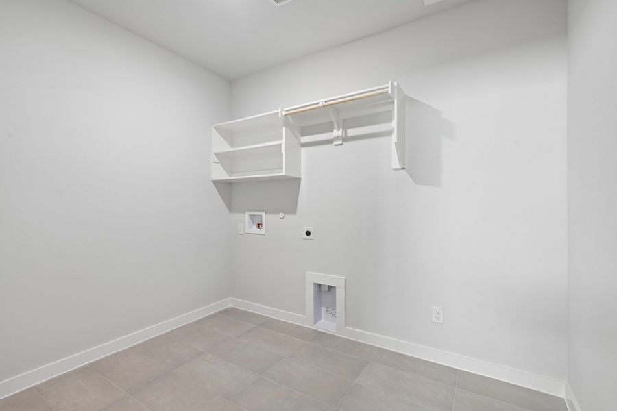 Utility Room in the Heisman home plan by Trophy Signature Homes Utility Room in the Heisman home plan by Trophy Signature Homes