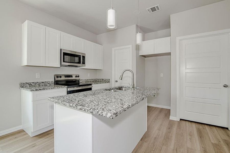 Furnished interior view inside a new home in , Fort Worth (Image 4). Furnished interior view inside a new home in , Fort Worth (Image 4).