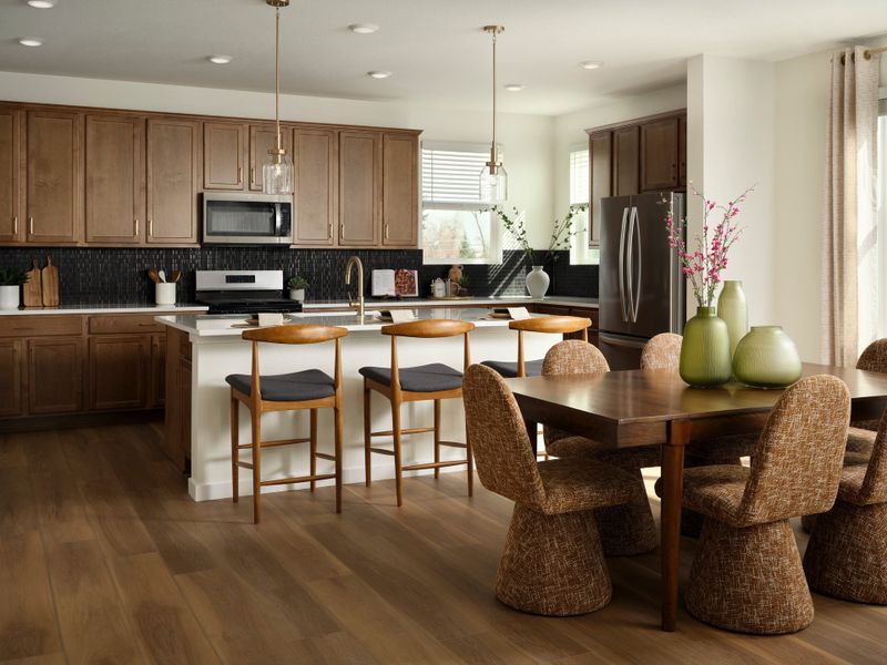 Furnished interior view inside a new home in Uplands, Westminster (Image 5).