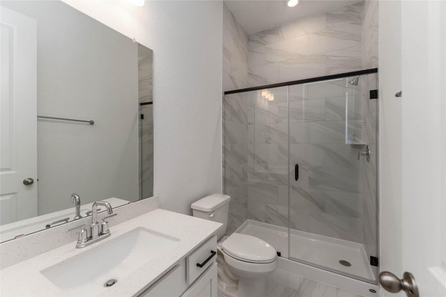 Furnished interior view inside a new home in Arabella on the Prairie, Booth (Image 8).