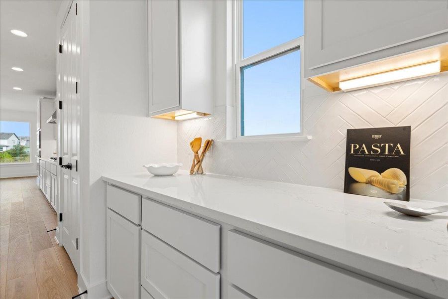 Furnished interior view inside a new home in , Austin (Image 16). Furnished interior view inside a new home in , Austin (Image 16).