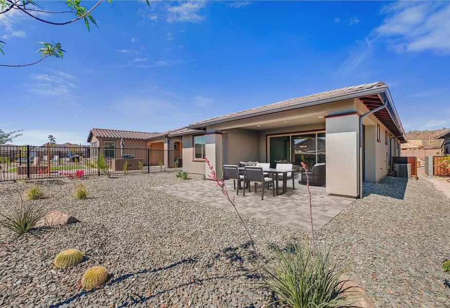 Virtually Staged Ridgecrest Flourish HS 91 Patio - 9 of 19