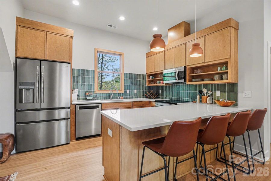 Furnished interior view inside a new home in , Stanfield (Image 6).
