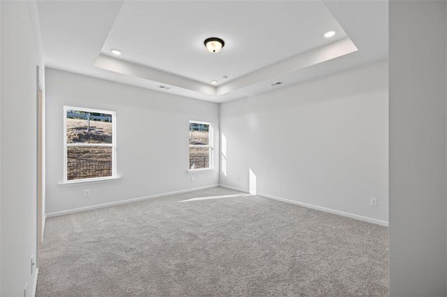 Spacious, unfurnished interior of a new home in Trinity Station, Auburn (Image 29).
