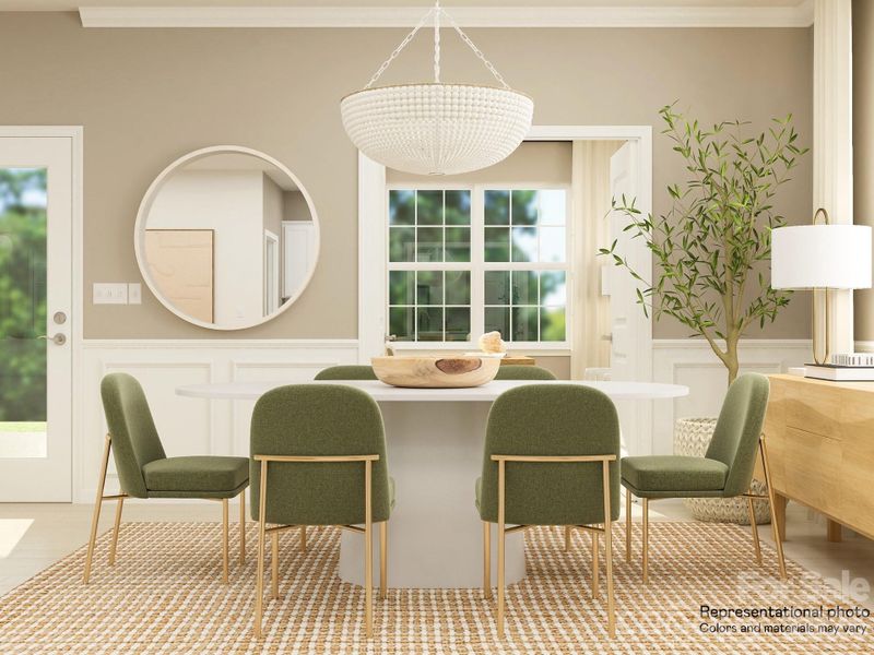 Furnished interior view inside a new home in Roselyn, Lancaster (Image 12).