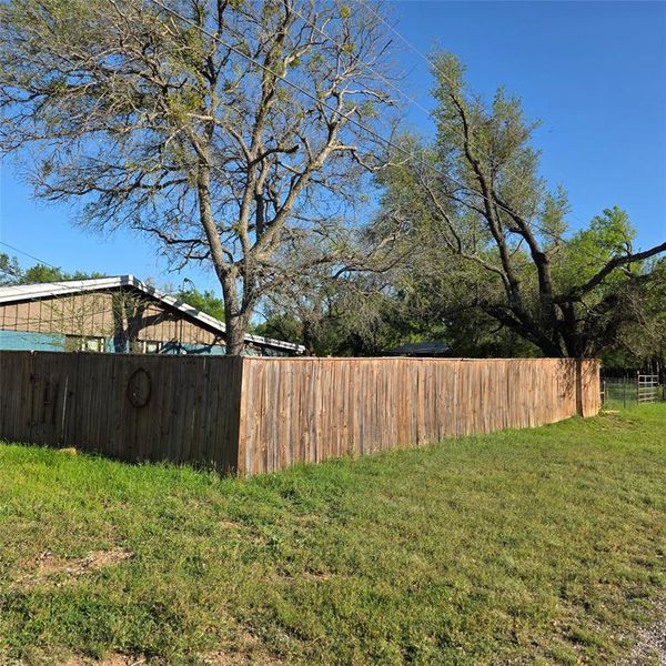 Exterior details and patio area of a home in , Palo Pinto (Image 13). Exterior details and patio area of a home in , Palo Pinto (Image 13).