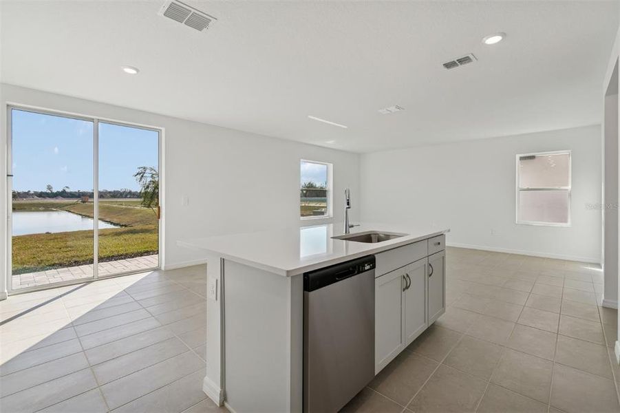 Furnished interior view inside a new home in Southpointe, Palmetto (Image 13).