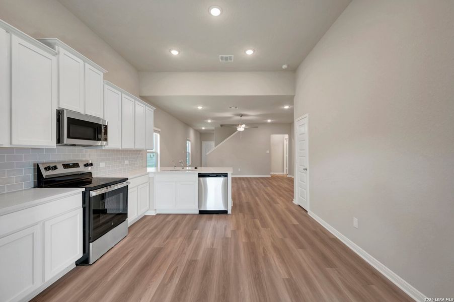 Furnished interior view inside a new home in Paloma Park, Converse (Image 4).