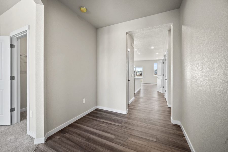Representative unfurnished interior of a home built from the Ash by View Homes in Aspen Meadows-4, Colorado Springs (Image 12). Representative unfurnished interior of a home built from the Ash by View Homes in Aspen Meadows-4, Colorado Springs (Image 12).