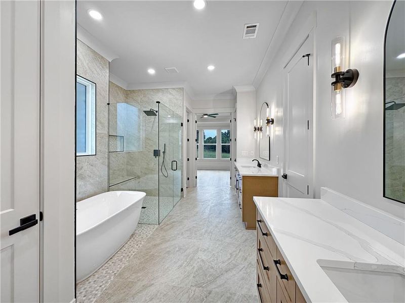 Furnished interior view inside a new home in , Jefferson (Image 44).