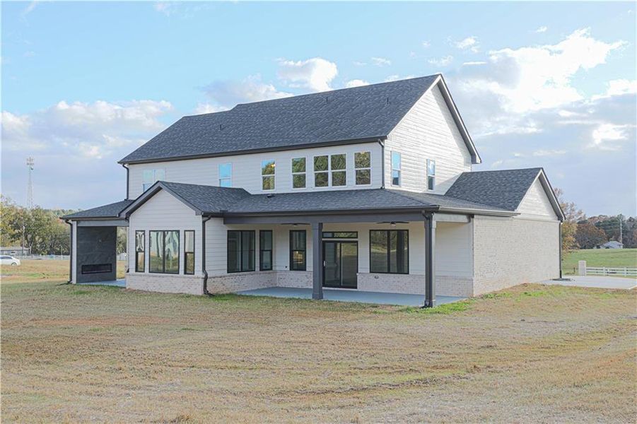 Exterior details and patio area of a home in , Maysville (Image 29).