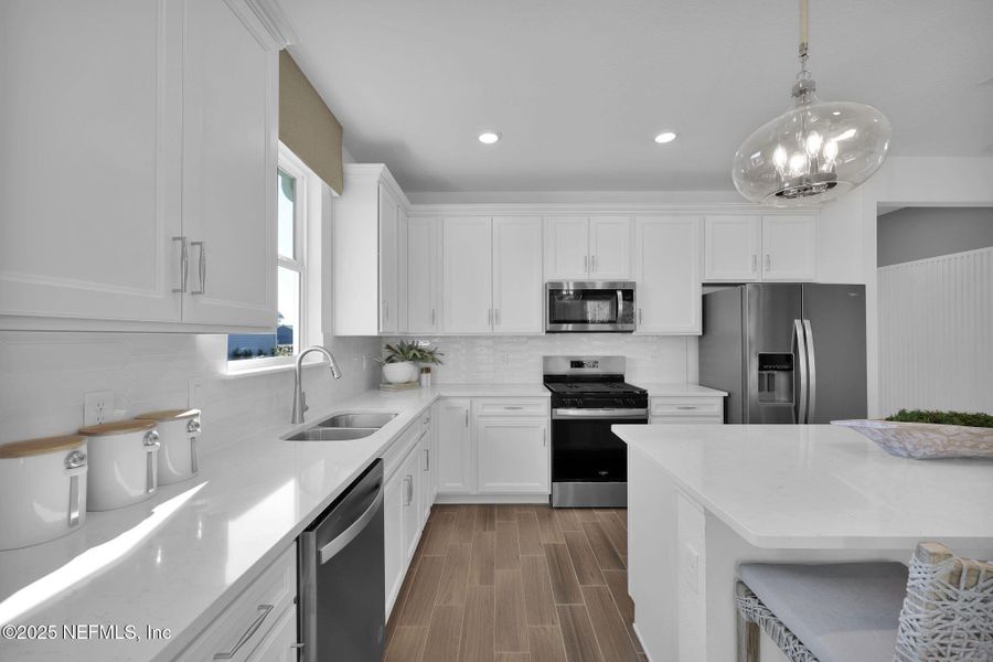 Furnished interior view inside a new home in Murray Farms, Middleburg (Image 4).