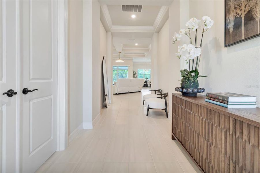 Furnished interior view inside a new home in , Orlando (Image 14).