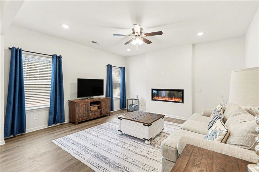 Furnished interior view inside a new home in Morgan Landing, Carrollton (Image 13).