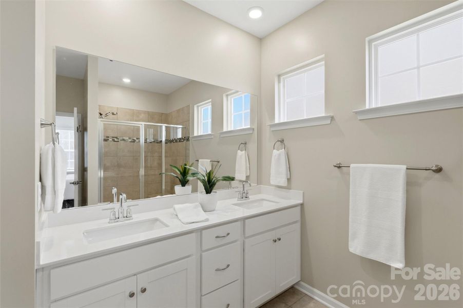 Furnished interior view inside a new home in , Fort Mill (Image 5).