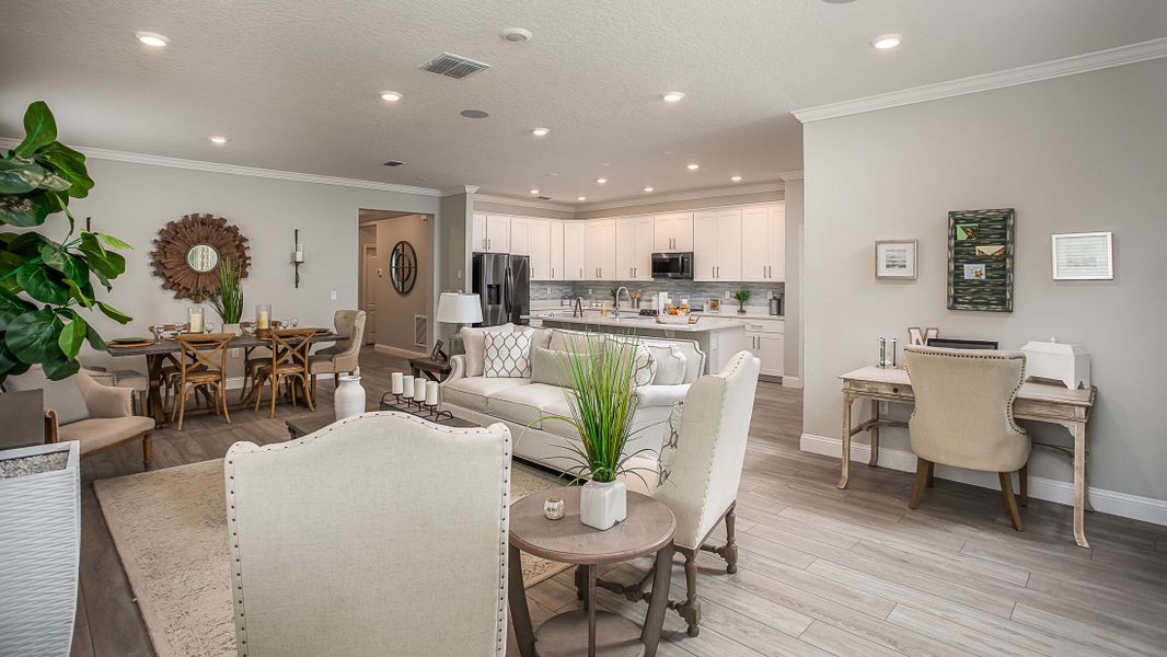 Furnished interior view inside a new home in Northshore, Kingsland (Image 10).