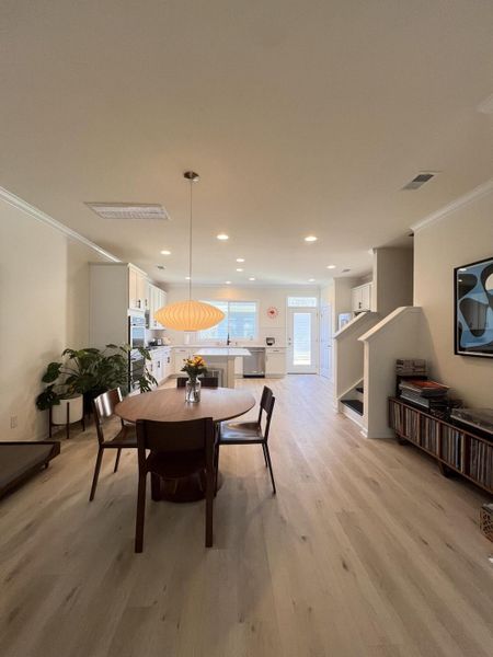 Furnished interior view inside a new home in , Summerville (Image 5).