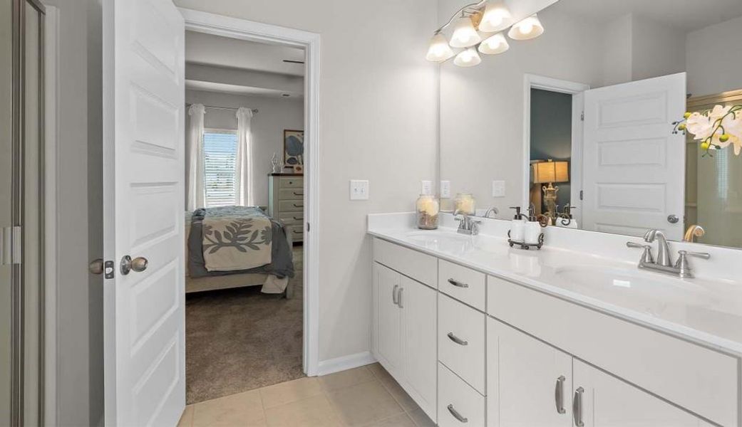 Furnished interior view inside a new home in Sanders Park, Austell (Image 2).