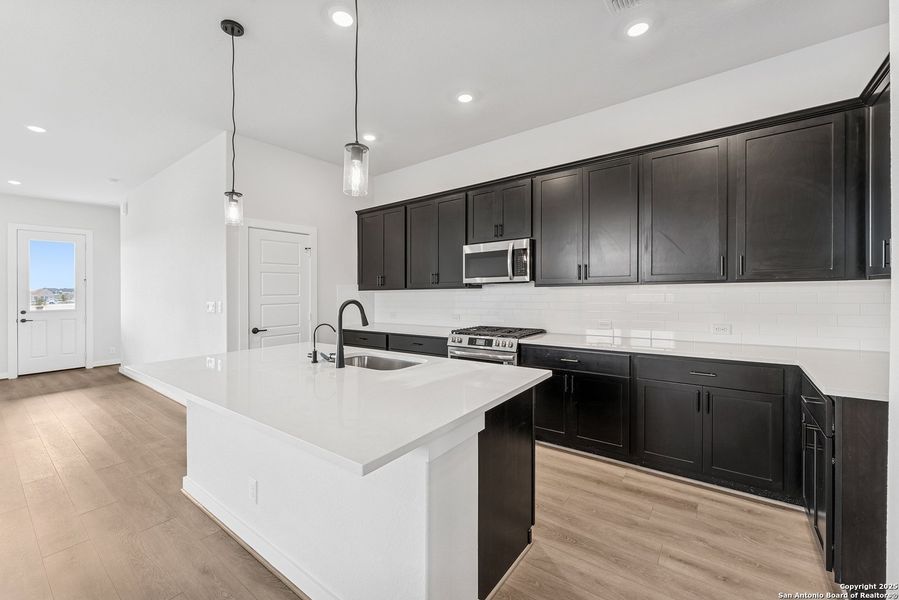 Furnished interior view inside a new home in Mayfair - Select Classic Series, New Braunfels (Image 5).