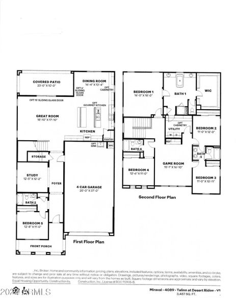 Miraval Floor Plan